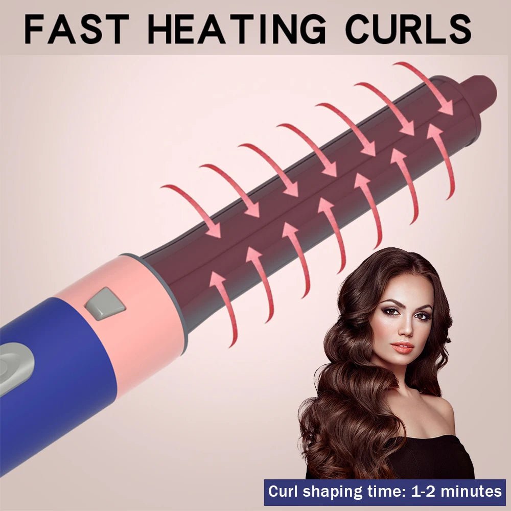 Hair dryer set for curling, straightening hair - Well - Being