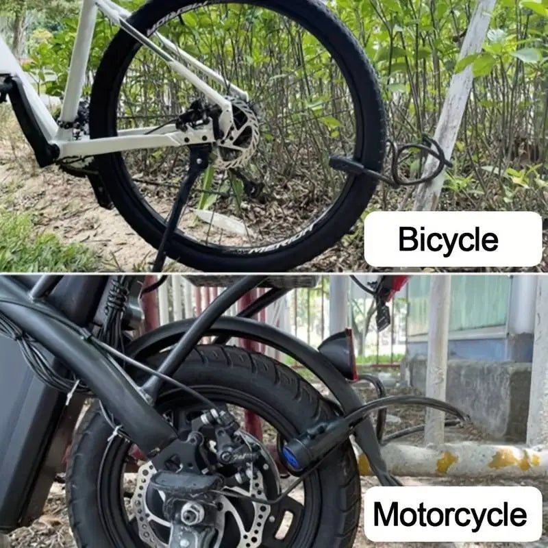 Heavy Duty Anti - Theft Bicycle Lock - Well - Being