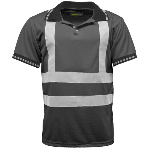 HV004 Hi Vis Short Sleeve Polo Shirt - Well - Being