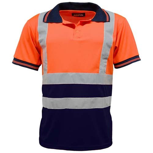 HV004 Hi Vis Short Sleeve Polo Shirt - Well - Being