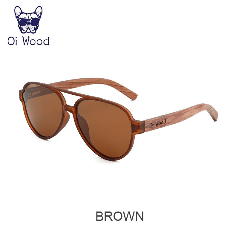 Oi Wood Sunglasses Original - Well - Being