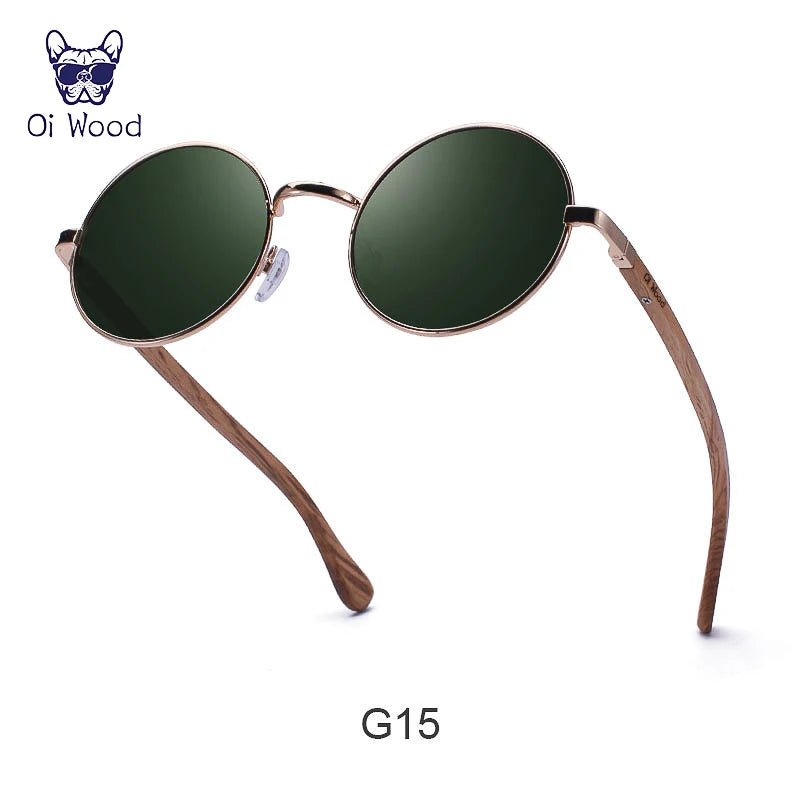 Oi Wood Sunglasses Polarized - Well - Being
