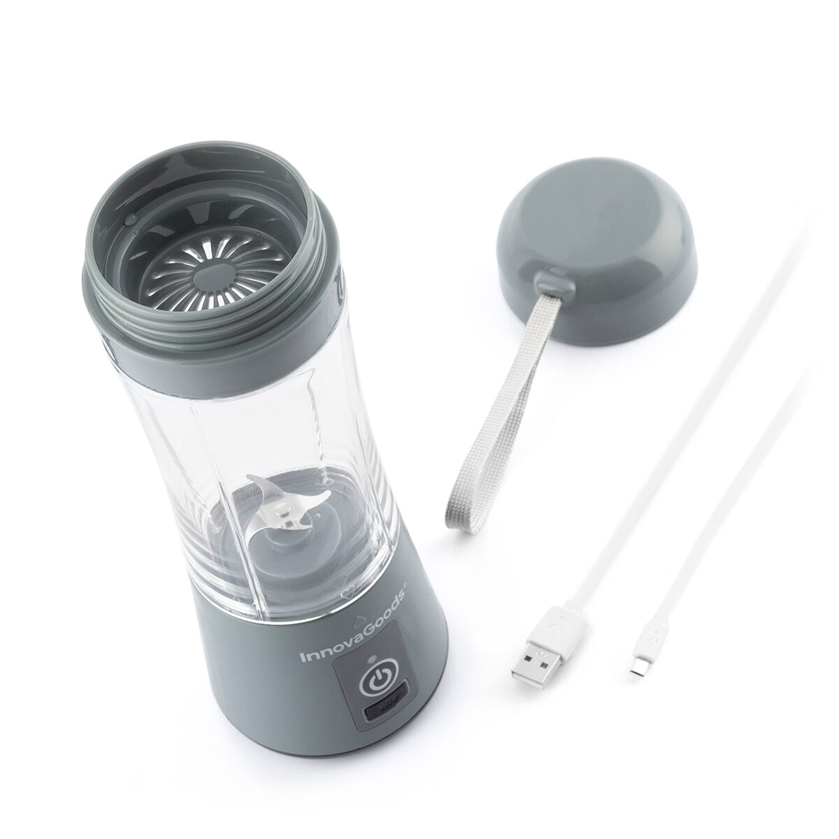 Portable Rechargeable Cup Blender Shakuit InnovaGoods - Well - Being
