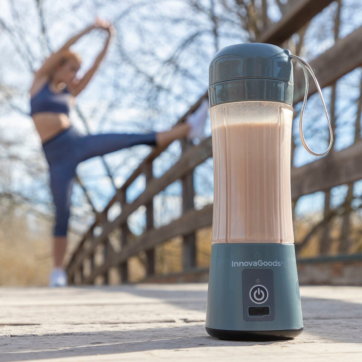 Portable Rechargeable Cup Blender Shakuit InnovaGoods - Well - Being