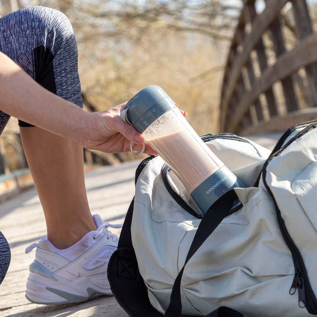Portable Rechargeable Cup Blender Shakuit InnovaGoods - Well - Being