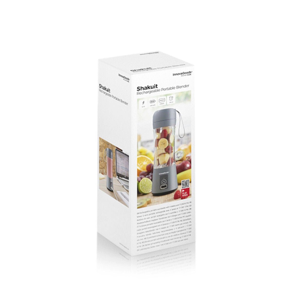 Portable Rechargeable Cup Blender Shakuit InnovaGoods - Well - Being