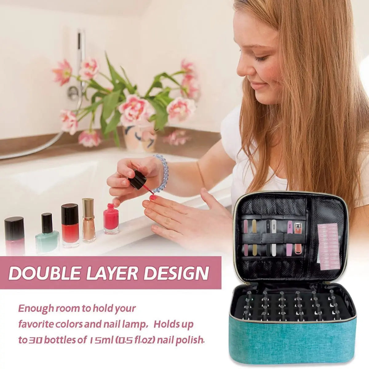 Cosmetic Organizer Tote | Well - Being