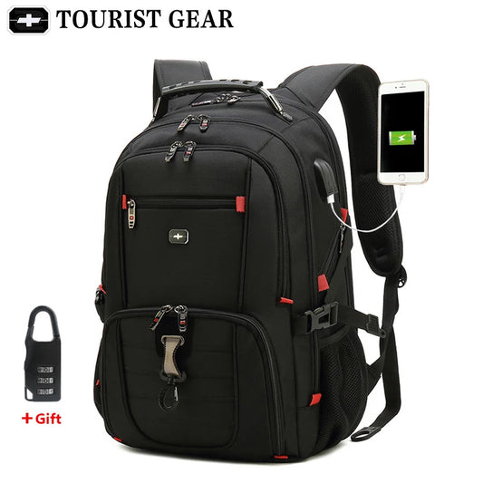 Men’s Travel Anti-Theft Laptop Backpack with USB | Well-Being