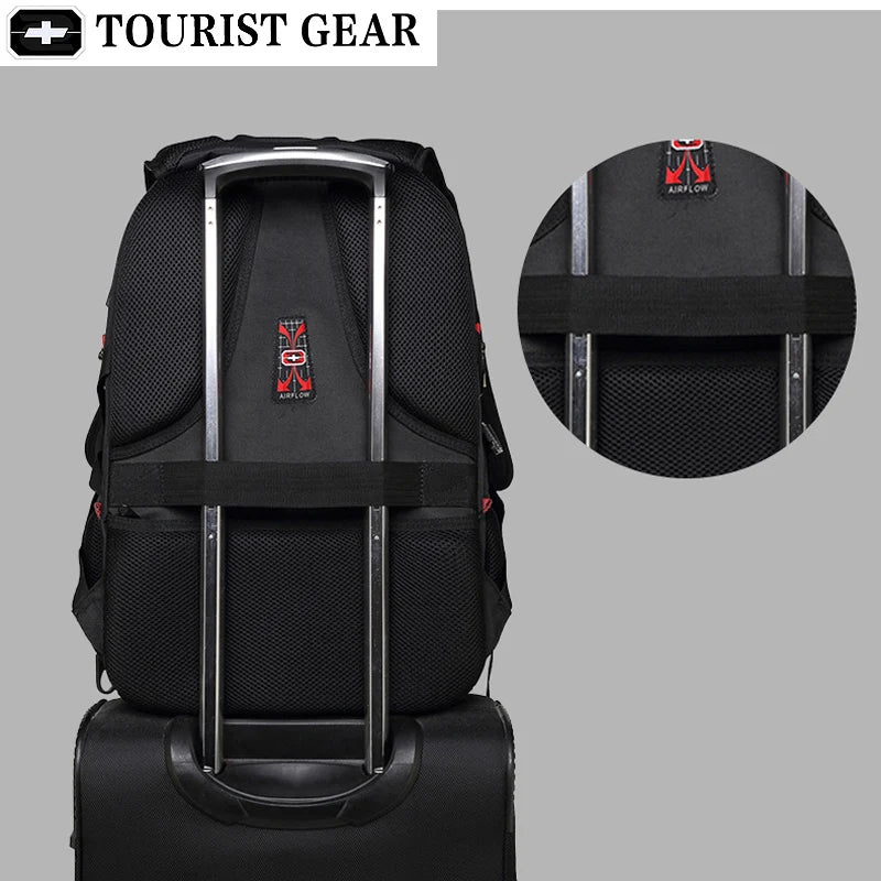 Men’s Travel Anti-Theft Laptop Backpack with USB | Well-Being