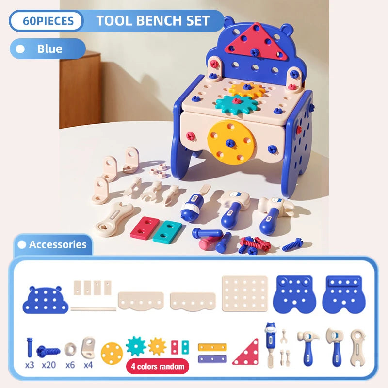 Kids Tool Set with Electric Toy Drill | Well-Being