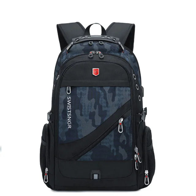 Laptop Backpack USB  | Well - Being