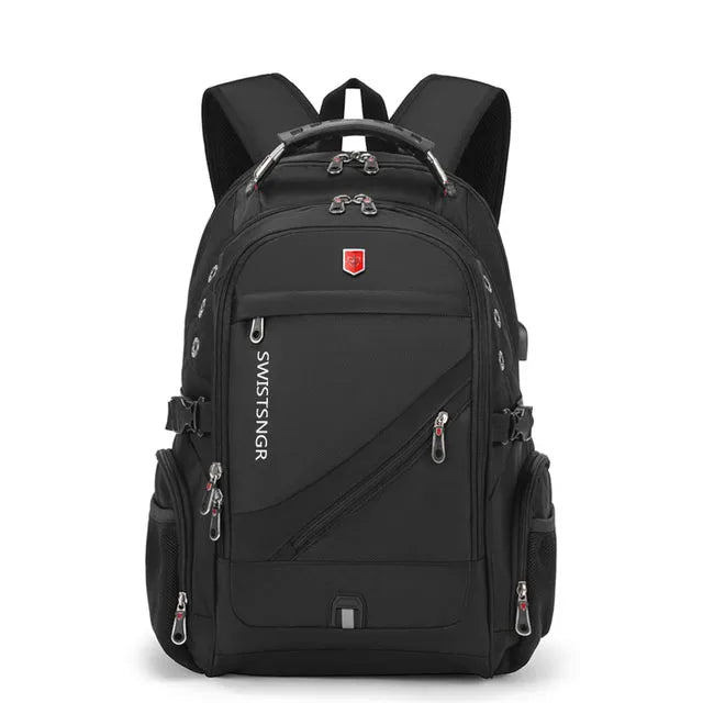 Laptop Backpack USB  | Well - Being