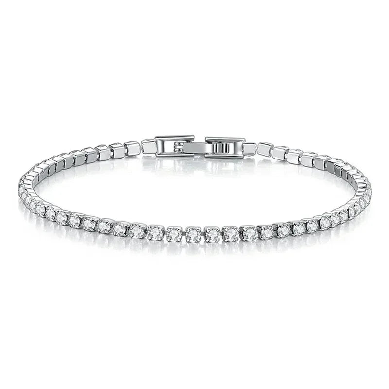 Sparkling Zircon Luxury Bracelet | Elegant Women's Jewelry | Well-Being