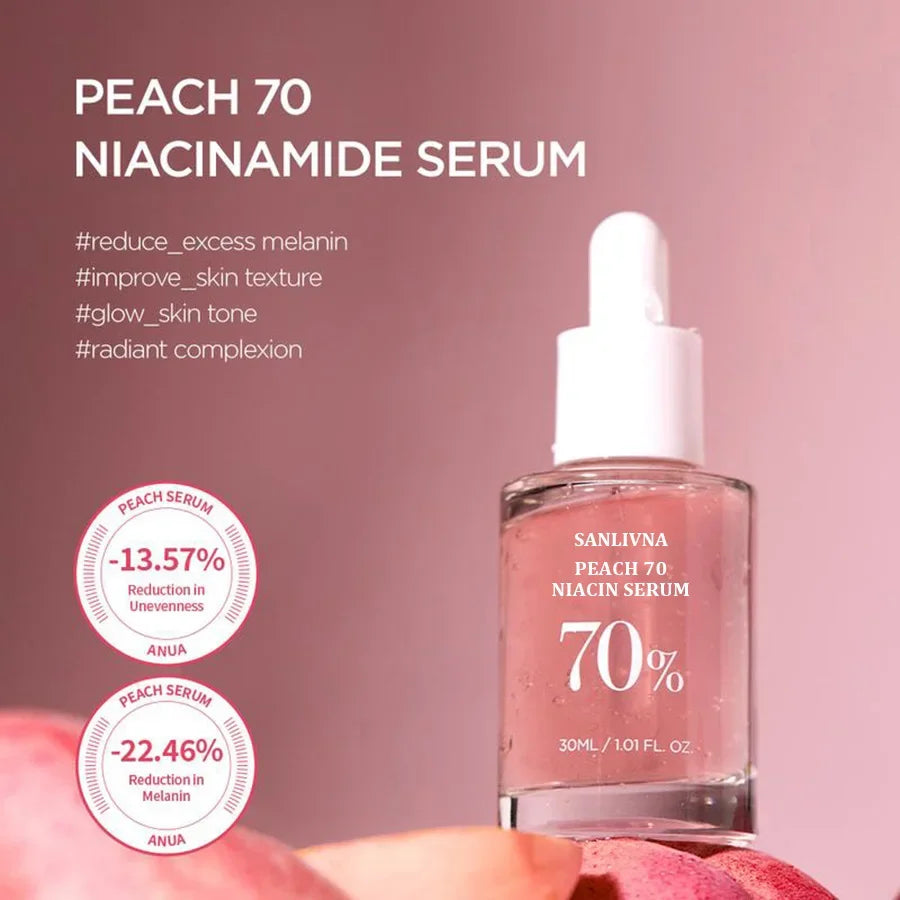 70% Peach Niacinamide Serum