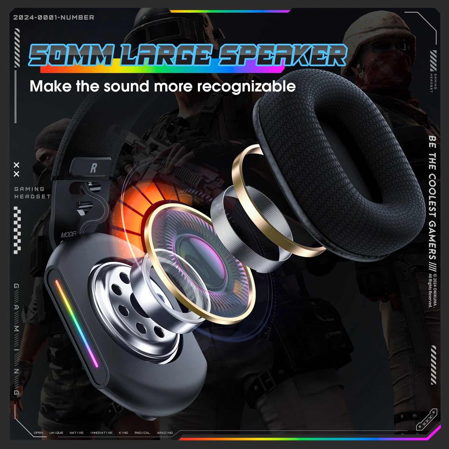 ONIKUMA X12 Gaming Headset