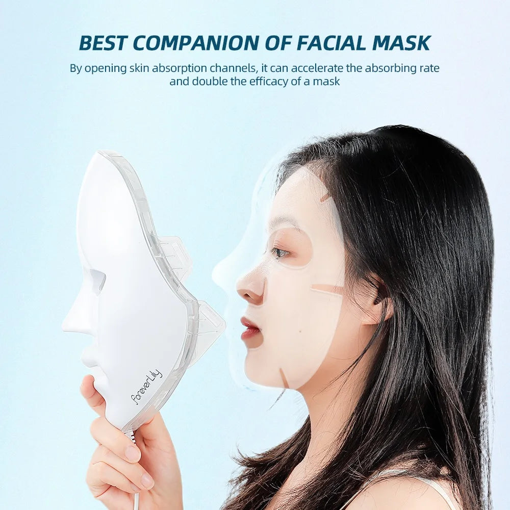 7-Color LED Mask – Premium Facial Light Care
