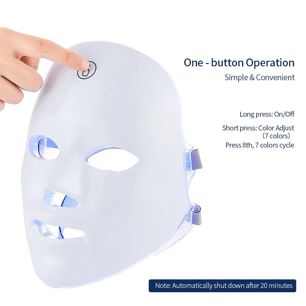 LED Face & Neck Mask | Well - Being