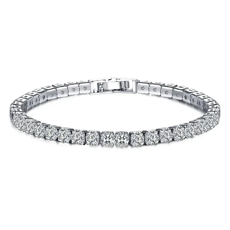Sparkling Zircon Luxury Bracelet | Elegant Women's Jewelry | Well-Being