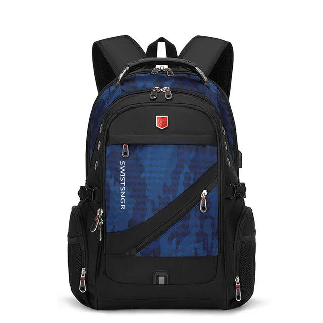 Laptop Backpack USB  | Well - Being