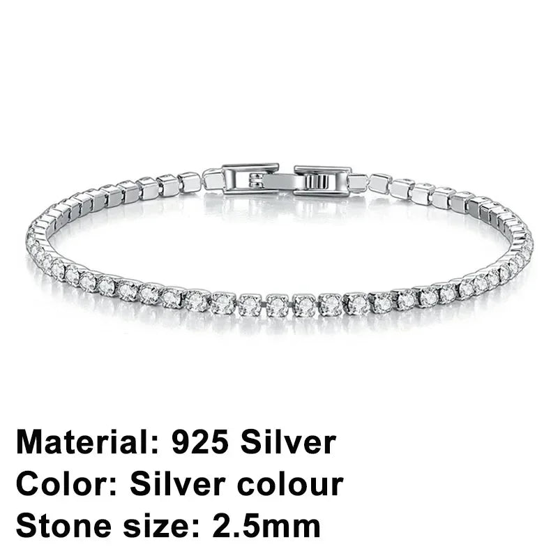 Sparkling Zircon Luxury Bracelet | Elegant Women's Jewelry | Well-Being