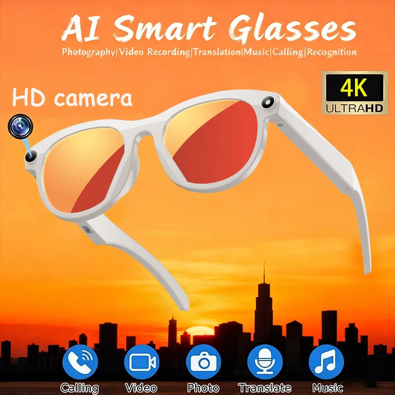 2025 Smart AI Glasses 4K Camera