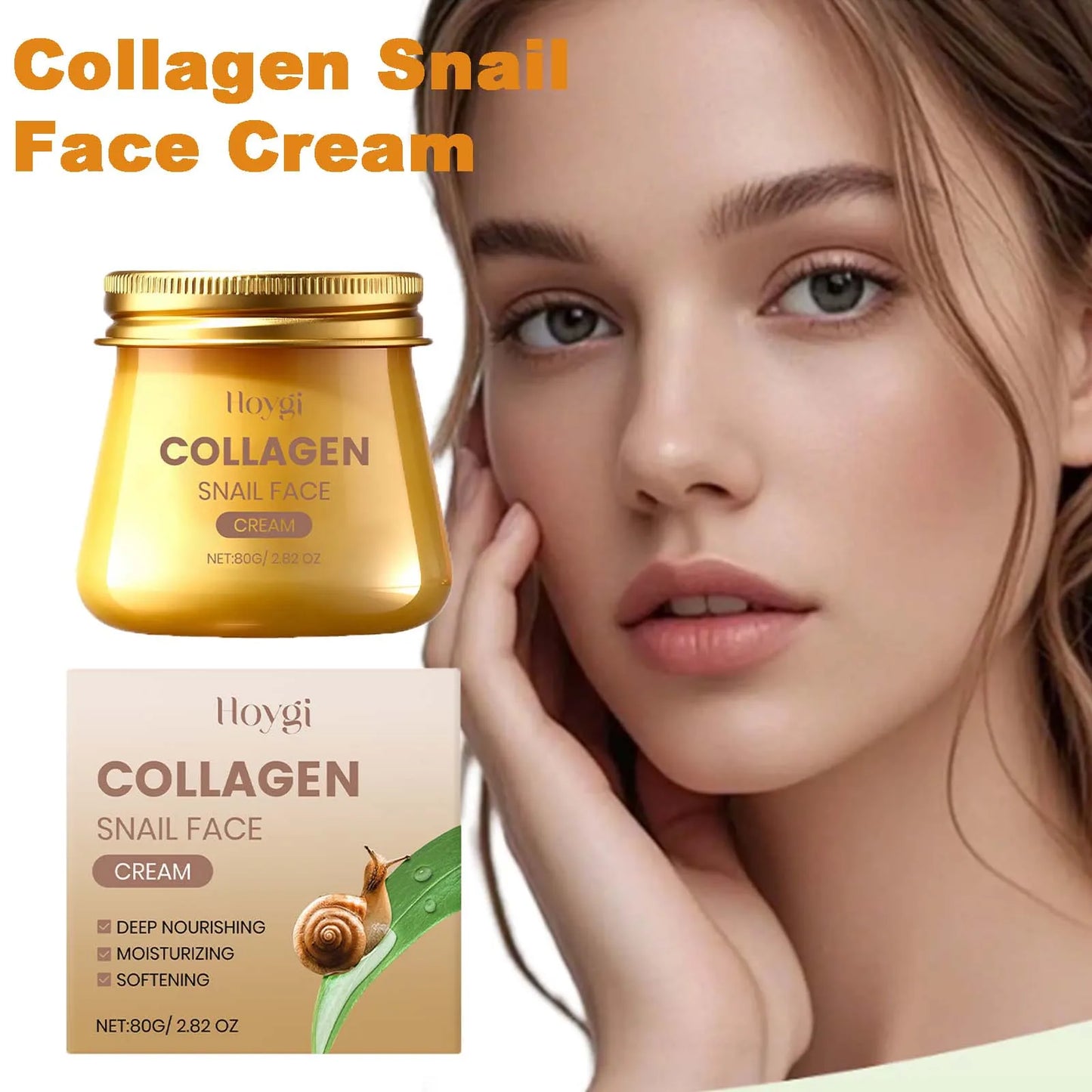 Snail Mucin Collagen Cream