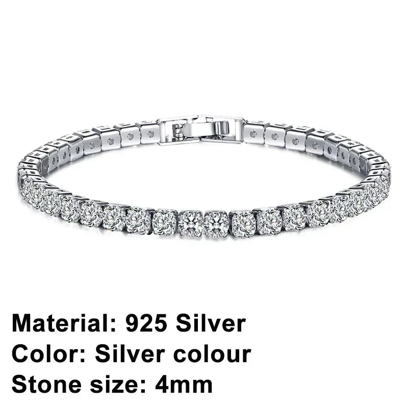 Sparkling Zircon Luxury Bracelet | Elegant Women's Jewelry | Well-Being