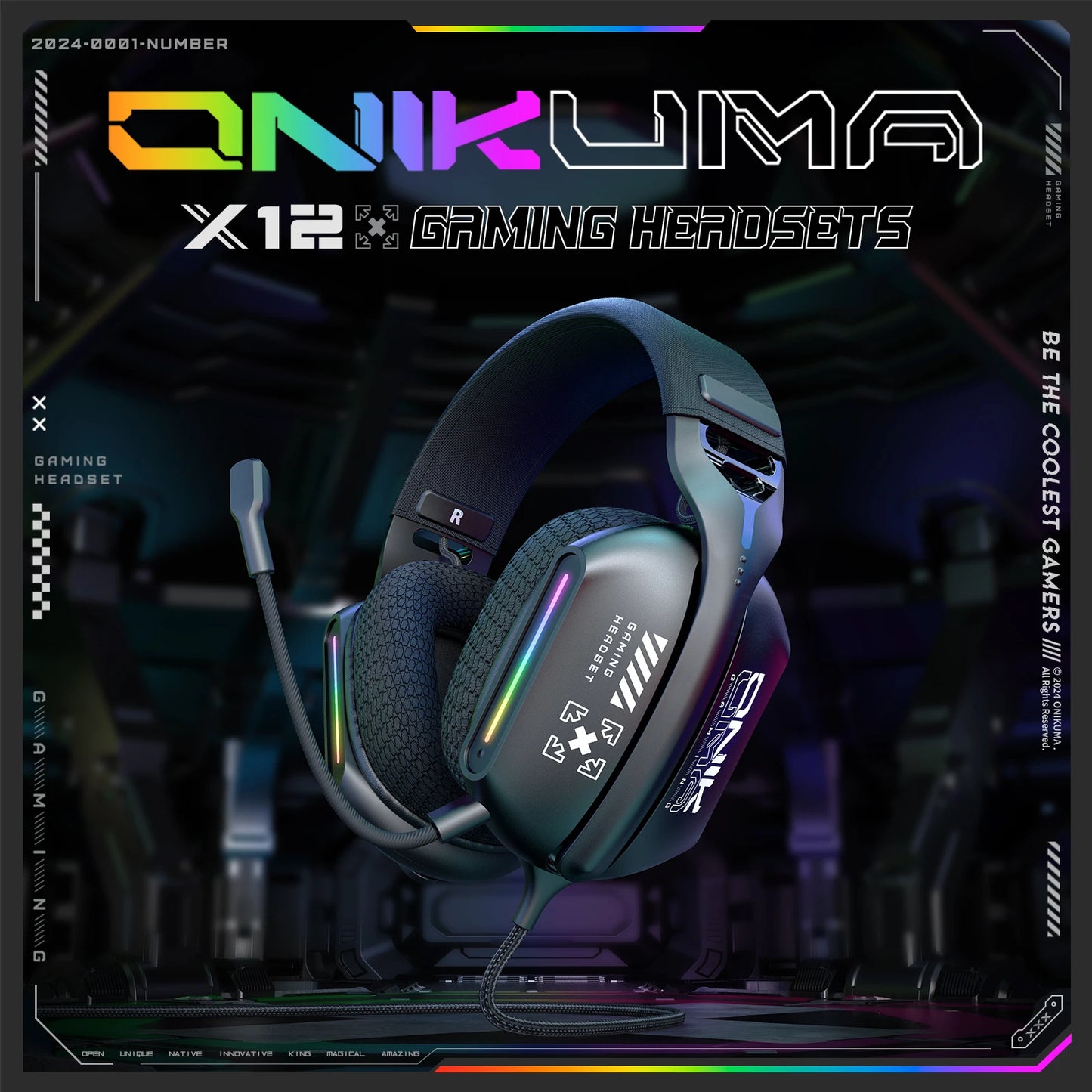 ONIKUMA X12 Gaming Headset