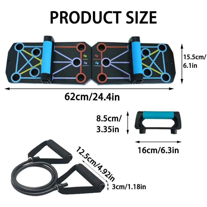 Folding Push-up Board | Well-Being
