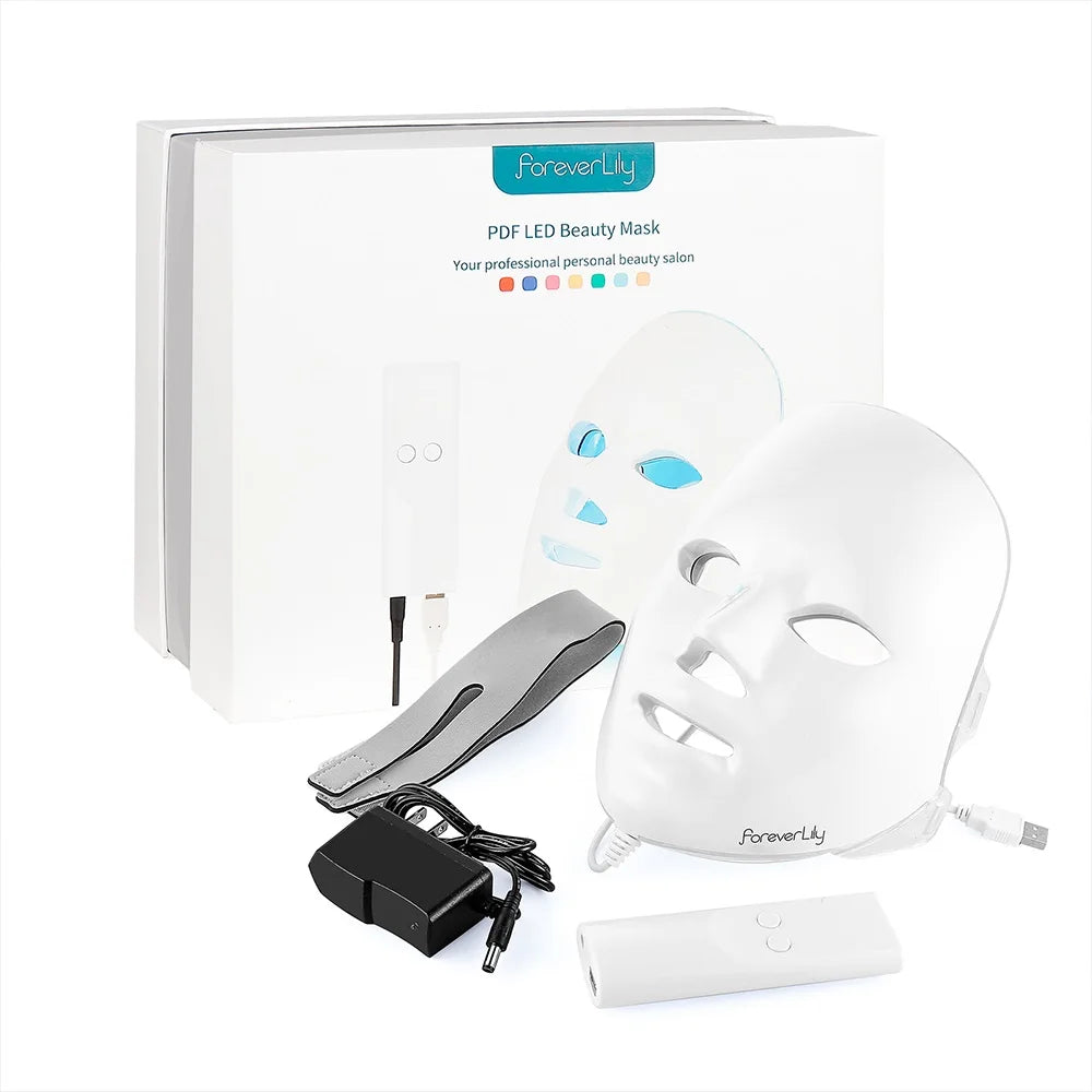 7-Color LED Mask – Premium Facial Light Care