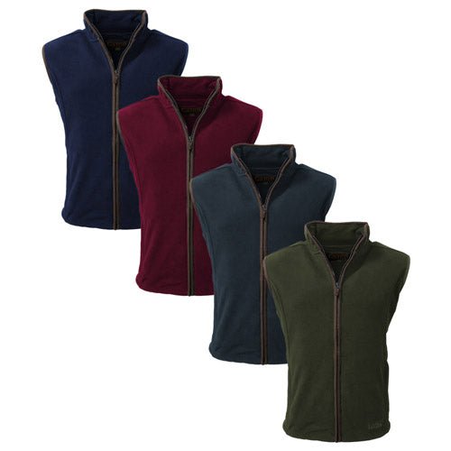 Mens Game Stanton Fleece Gilet - Well - Being